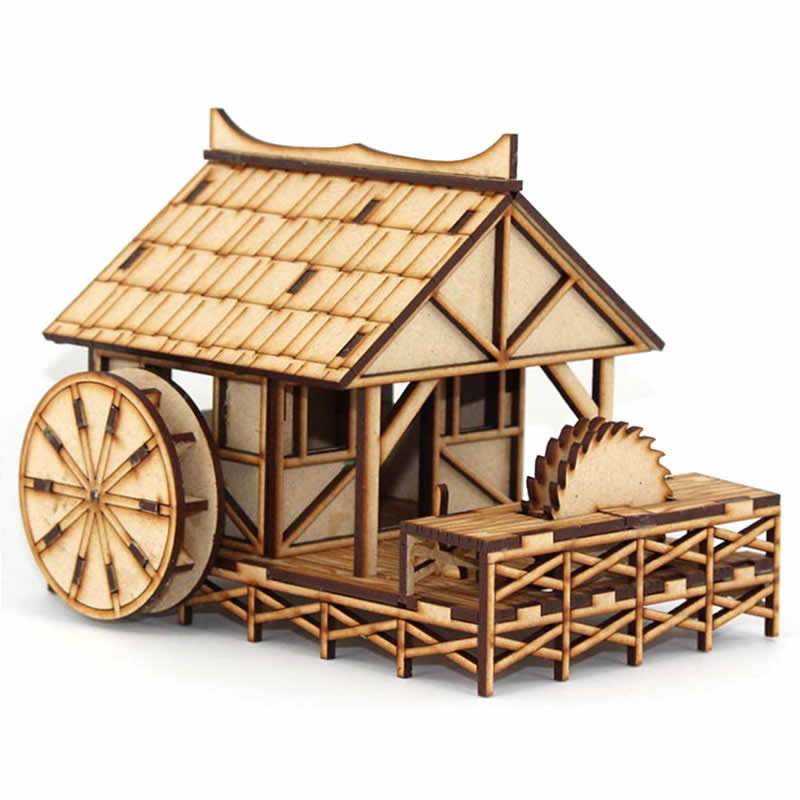 LCW1225 Jenash Saw Mill 28mm Scale Miniature Terrain Laser Craft Workshop (ONLINE ORDER ONLY)