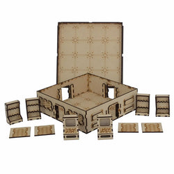 LCW1321 The Armory 8 x 8 Fortified Terrain Building Laser Craft (ONLINE ORDER ONLY)