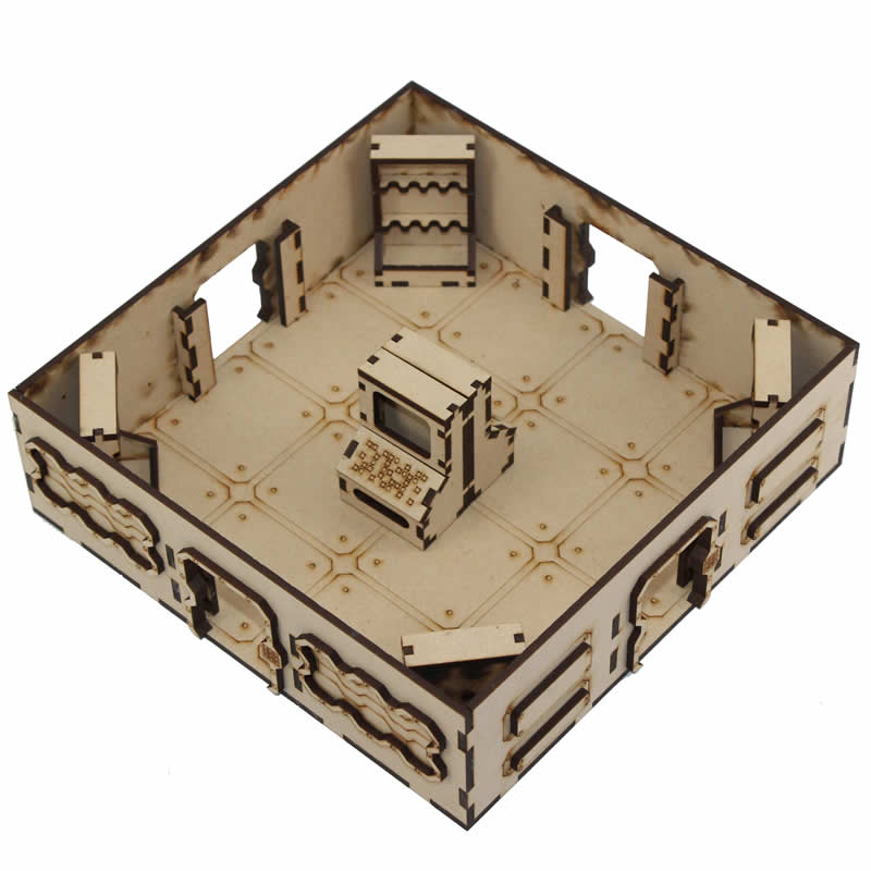 LCW1321 The Armory 8 x 8 Fortified Terrain Building Laser Craft (ONLINE ORDER ONLY)