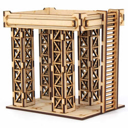 LCW1335 Guard Tower Building 6 Inches Tall 28mm Miniature Terrain Laser Craft (ONLINE ORDER ONLY)