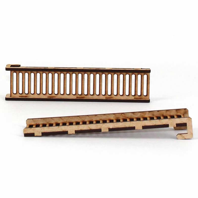 LCW1340 2 Story Ladders Pack of 2 28mm Scale Miniature Terrain Laser Craft (ONLINE ORDER ONLY)