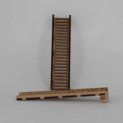 LCW1340 2 Story Ladders Pack of 2 28mm Scale Miniature Terrain Laser Craft (ONLINE ORDER ONLY)