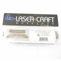 LCW1380 Scaffolding Bridges Pack of 2 28mm Scale Miniature Terrain Laser Craft (ONLINE ORDER ONLY)