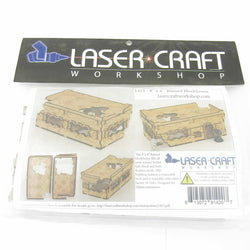 LCW1415 Ruined Blockhouse Building 8 x 4 Inch 28mm Scale Miniature Terrain (ONLINE ORDER ONLY)