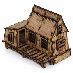 LCW2215 The Parvis House Building 28mm Scale Miniature Terrain Laser Craft (ONLINE ORDER ONLY)