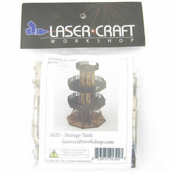 LCW2625 Heavy Industry Elevated Storage Tank 28mm Scale Miniature Terrain (ONLINE ORDER ONLY)