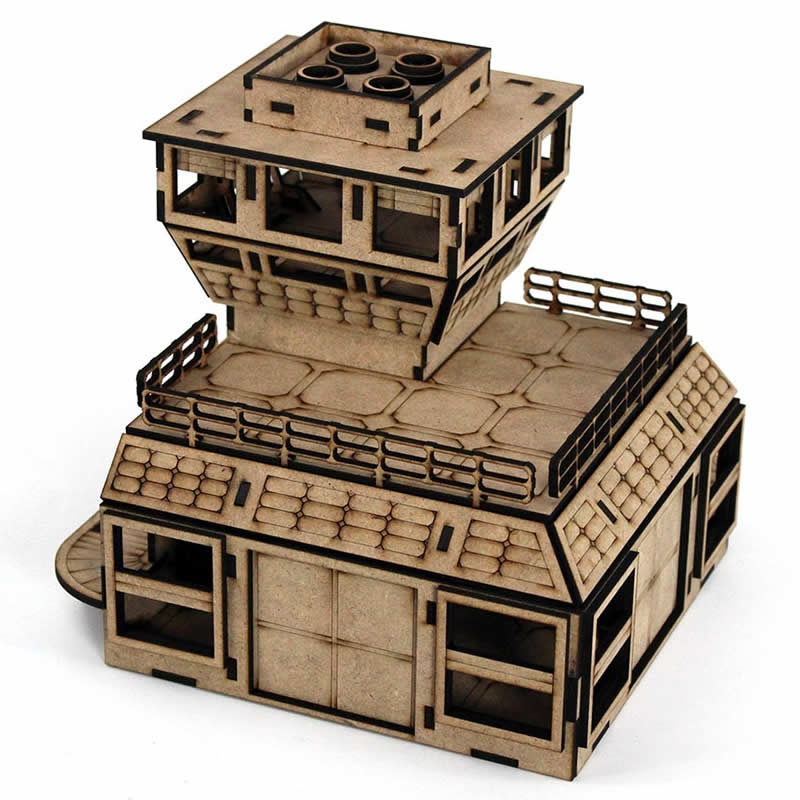 LCW2635 Command Center for Heavy Industry Building 28mm Scale Miniature Terrain (ONLINE ORDER ONLY)