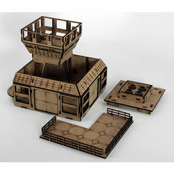 LCW2635 Command Center for Heavy Industry Building 28mm Scale Miniature Terrain (ONLINE ORDER ONLY)