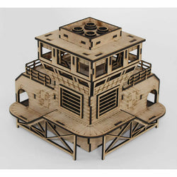 LCW2635 Command Center for Heavy Industry Building 28mm Scale Miniature Terrain (ONLINE ORDER ONLY)