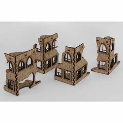LCW2710 The Four Corners Ruin Building 28mm Scale Miniature Terrain (ONLINE ORDER ONLY)