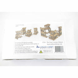 LCW2710 The Four Corners Ruin Building 28mm Scale Miniature Terrain (ONLINE ORDER ONLY)
