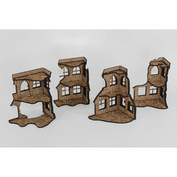 LCW2710 The Four Corners Ruin Building 28mm Scale Miniature Terrain (ONLINE ORDER ONLY)