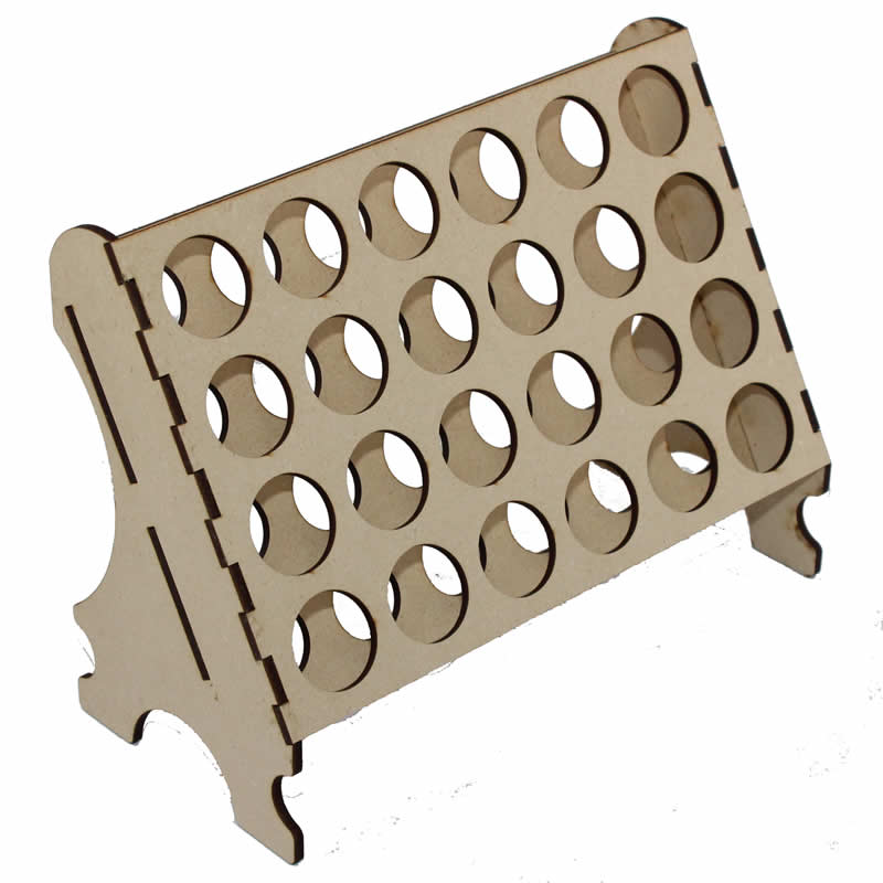 LCW7502 Paint Dropper Bottle Storage Rack Laser Craft (ONLINE ORDER ONLY)