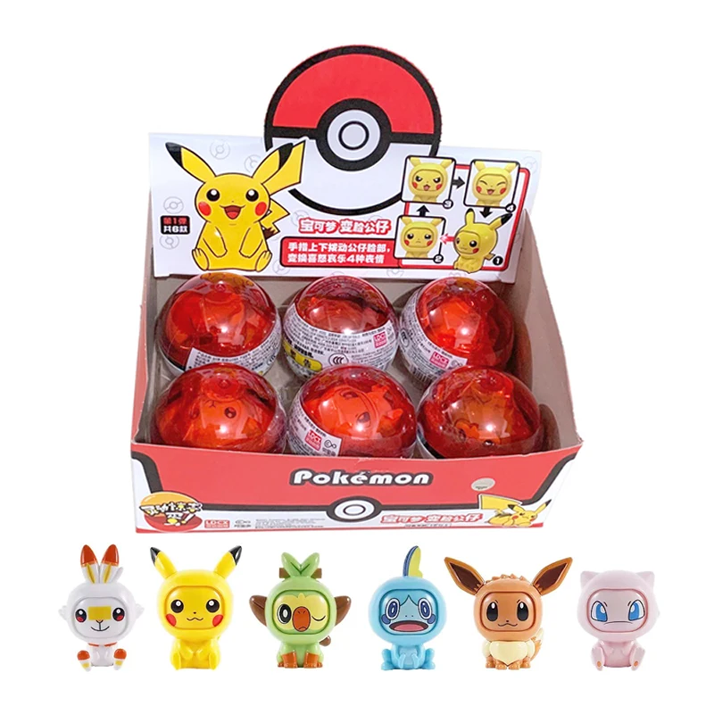 LingDong: Pokemon Face Off Figures 1st Batch - 1 Blind Pokeball Capsule (ONLINE ORDER ONLY)