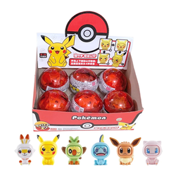 LingDong: Pokemon Face Off Figures 1st Batch - 1 Blind Pokeball Capsule (ONLINE ORDER ONLY)