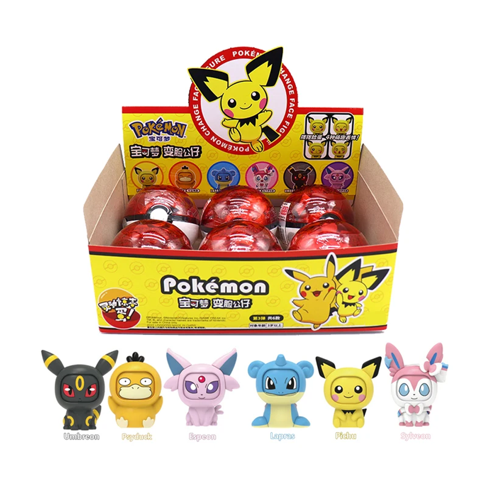 LingDong: Pokemon Face Off Figures 3rd Batch - 1 Blind Pokeball Capsule (ONLINE ORDER ONLY)