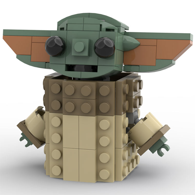 The Child - Baby Yoda Star Wars Mandalorian Set [CUSTOM MOC] made using LEGO parts (Online Order Only)