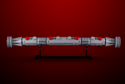 Maul Saber w/ Stand - Custom MOC made with LEGO bricks (Online Order Only)