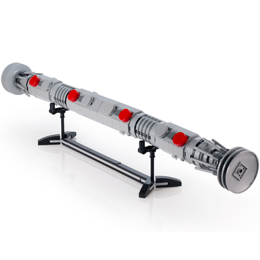 Maul Saber w/ Stand - Custom MOC made with LEGO bricks (Online Order Only)