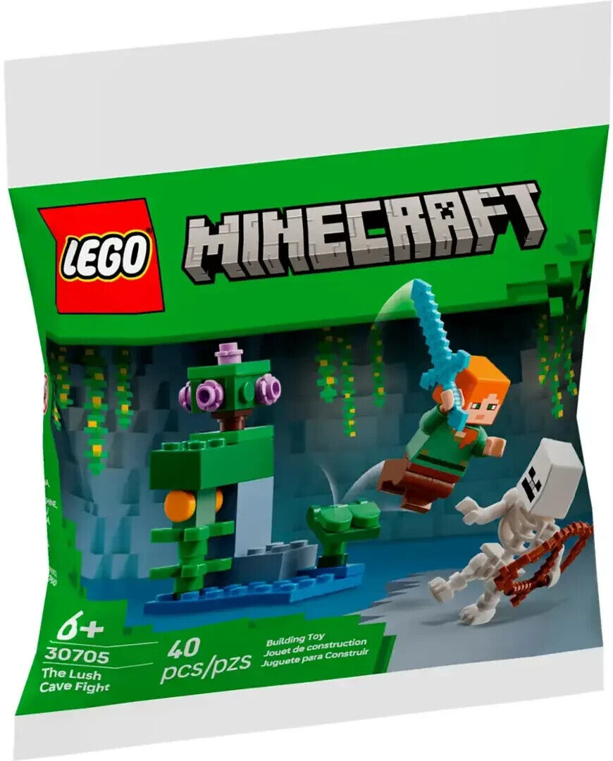 LEGO 30705 Minecraft The Lush Cave Fight (Online Order Only)