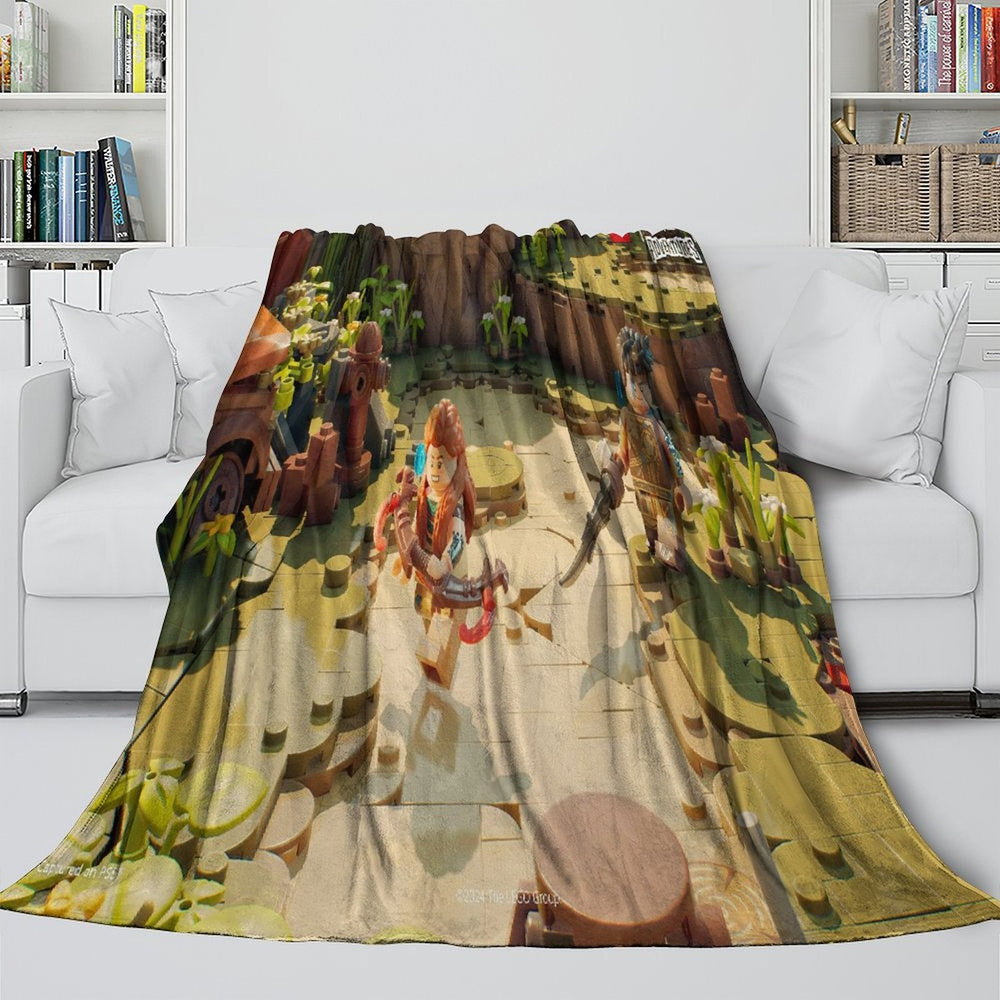 LEGO Horizon Adventures Blanket Flannel Throw Room Decoration (Online Order Only)