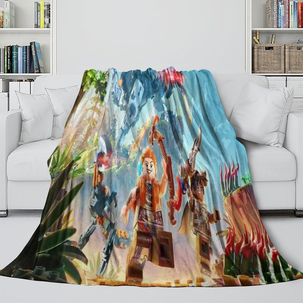 LEGO Horizon Adventures Blanket Flannel Throw Room Decoration (Online Order Only)