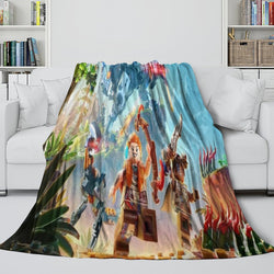 LEGO Horizon Adventures Blanket Flannel Throw Room Decoration (Online Order Only)
