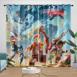 LEGO Horizon Adventures Curtains Blackout Window Drapes Room Decoration (Online Order Only)