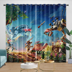 LEGO Horizon Adventures Curtains Blackout Window Drapes Room Decoration (Online Order Only)