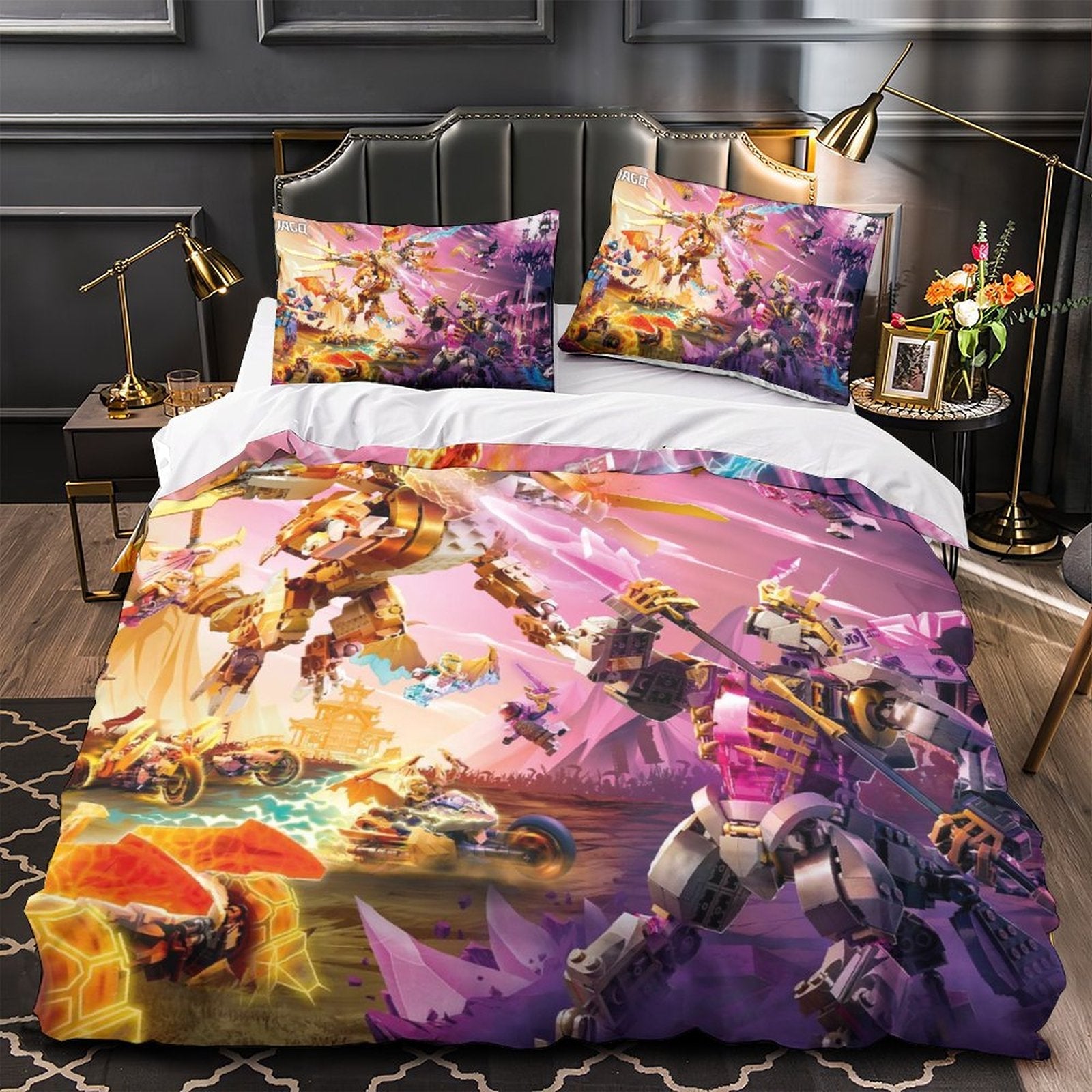 LEGO Ninjago Bedding Set Quilt Duvet Cover Without Filler (Online Order Only)
