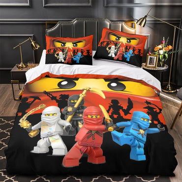 LEGO Ninjago Bedding Set Quilt Duvet Cover Without Filler (Online Order Only)