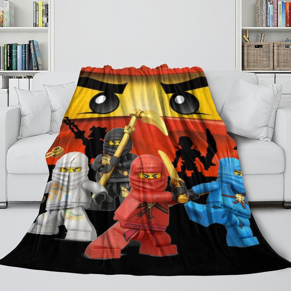 LEGO Ninjago Blanket Flannel Throw Room Decoration (Online Order Only)