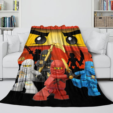 LEGO Ninjago Blanket Flannel Throw Room Decoration (Online Order Only)