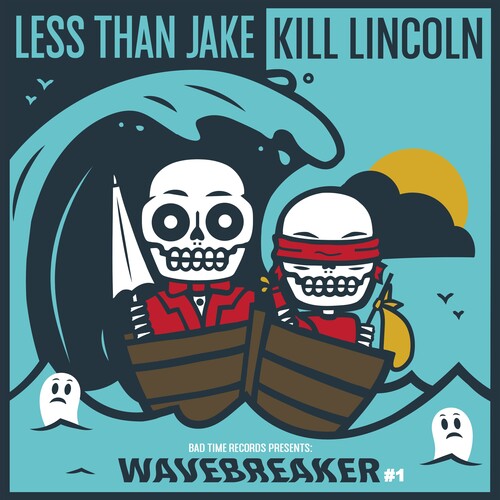 LESS THAN JAKE / KILL LINCOLN - Wavebreaker #1 (7" Single, Ltd to 500) [Vinyl]