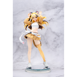 Lemoe: Zetsumetsukigudan Kigu-dan RESCUTE - No. 15 Shi Hu Leopard Cat 1/7 Scale Figure (ONLINE ORDER ONLY)