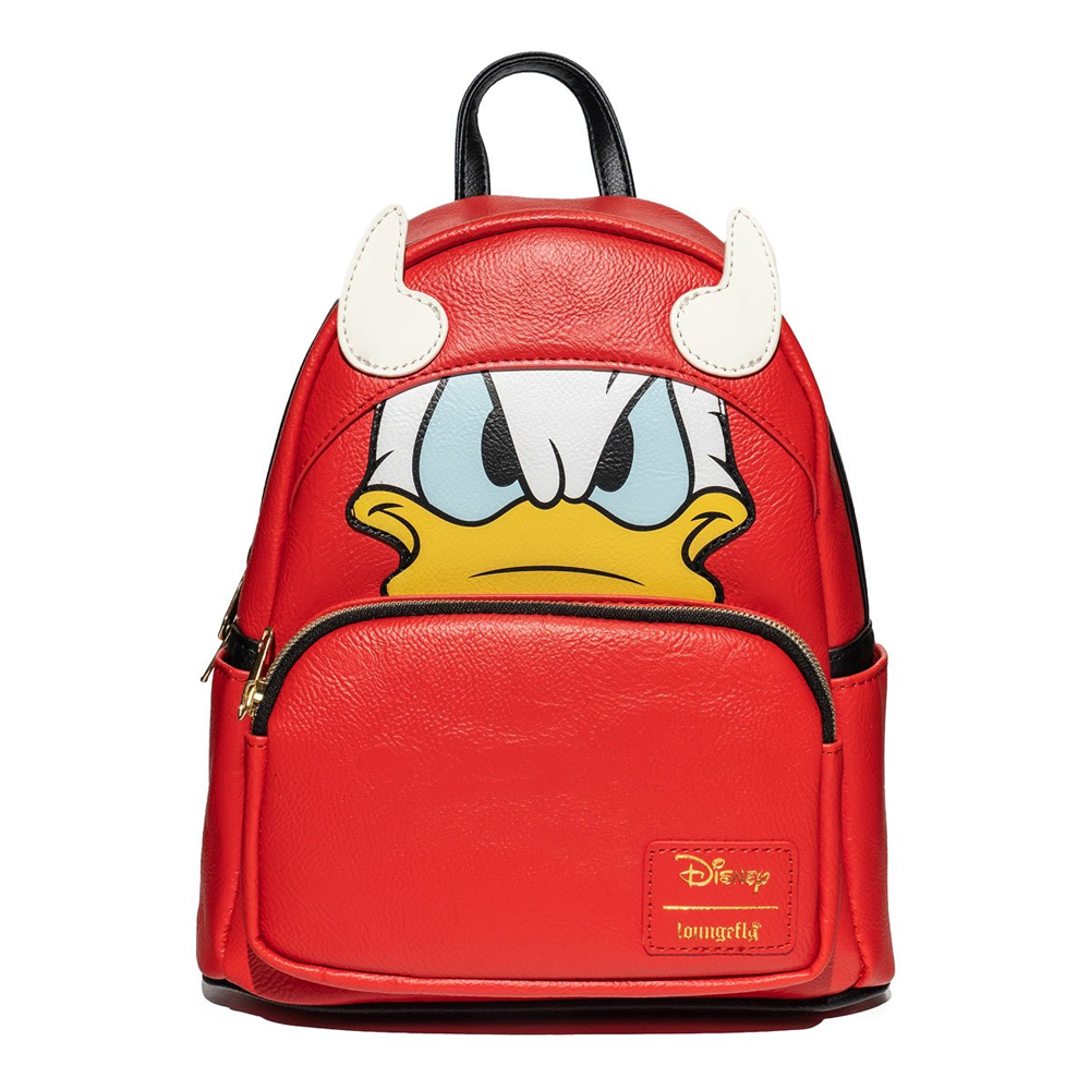 Loungefly: Disney - Devil Donald Duck Cosplay Mini Backpack Entertainment Earth Exclusive (ONLINE ORDER ONLY)