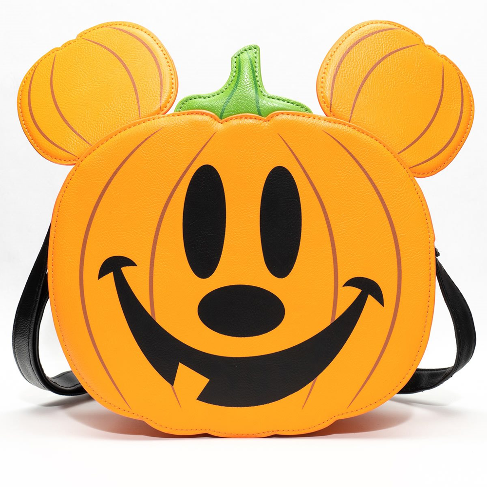 Loungefly: Disney - Mickey Mouse Jack-O-Lantern Crossbody Bag Entertainment Earth Exclusive (ONLINE ORDER ONLY)
