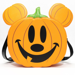 Loungefly: Disney - Mickey Mouse Jack-O-Lantern Crossbody Bag Entertainment Earth Exclusive (ONLINE ORDER ONLY)
