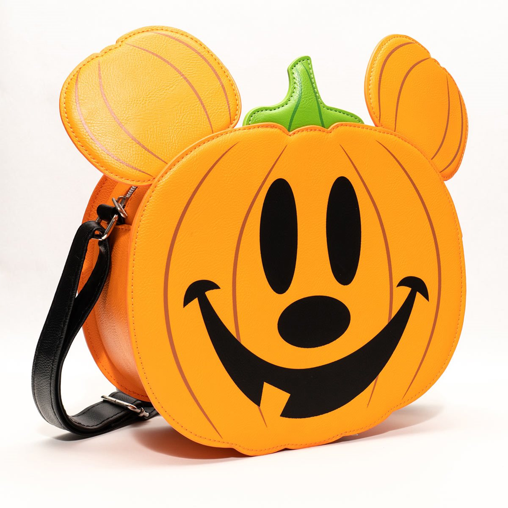 Loungefly: Disney - Mickey Mouse Jack-O-Lantern Crossbody Bag Entertainment Earth Exclusive (ONLINE ORDER ONLY)