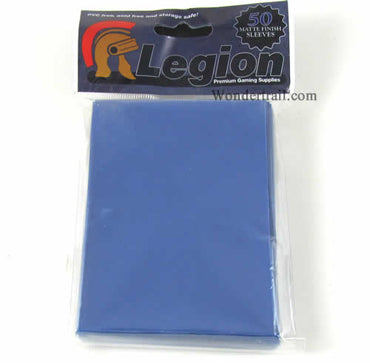 LGNBLUMAT Matte Blue Sleeeves (50) by Legion Supplies (ONLINE ORDER ONLY)