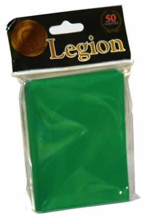 LGNGRN005 Green Legion Card Sleeves (50) by Legion Supplies (ONLINE ORDER ONLY)