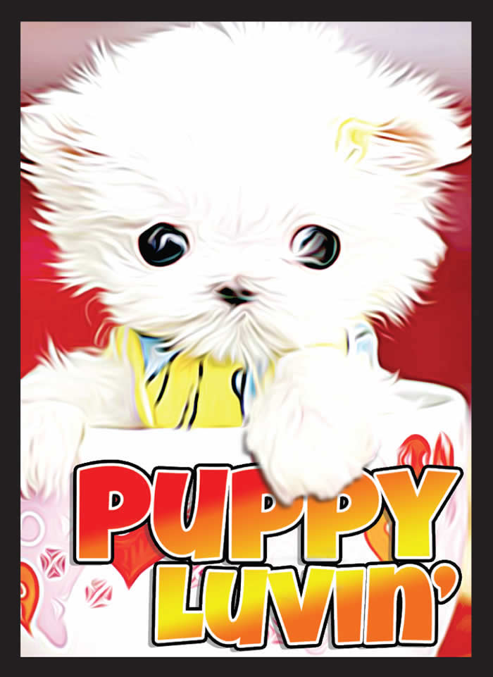 LGNMAT042 Double Matte Puppy Luvin Sleeves Legion Supplies (ONLINE ORDER ONLY)