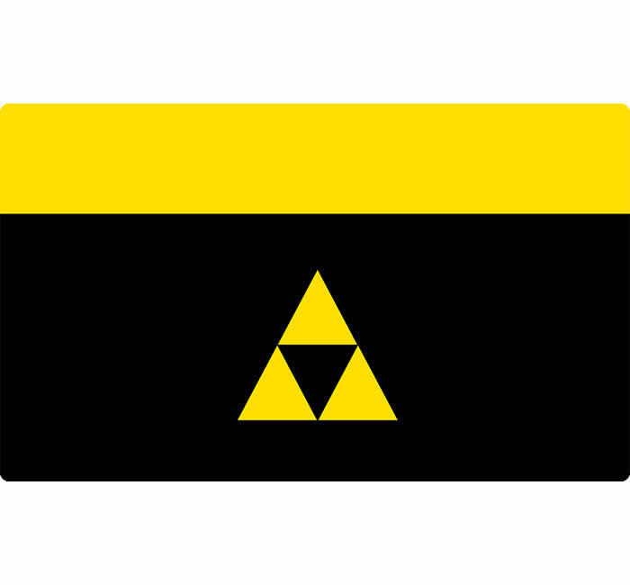 LGNPLM124 Play Mat Iconic Triforce Legion Supplies (ONLINE ORDER ONLY)