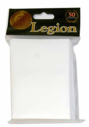 LGNWHI004 White Legion Card Sleeves (50) by Legion Supplies (ONLINE ORDER ONLY)
