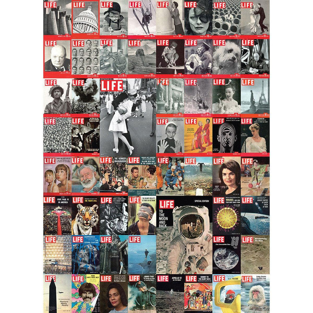 LIFE Cover Collection 1000 Piece Jigsaw Puzzle Eurographics (ONLINE ORDER ONLY)