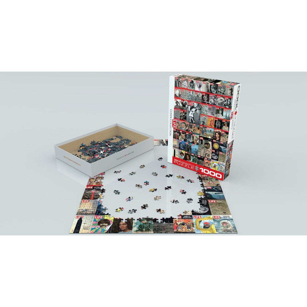 LIFE Cover Collection 1000 Piece Jigsaw Puzzle Eurographics (ONLINE ORDER ONLY)