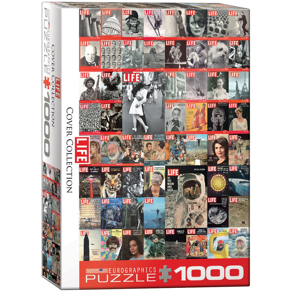 LIFE Cover Collection 1000 Piece Jigsaw Puzzle Eurographics (ONLINE ORDER ONLY)