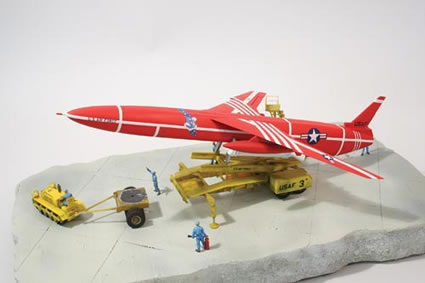 LIN91001 Snark Intercontinental Guided Missle 1/48 Scale Plastic Model Kit (ONLINE ORDER ONLY)
