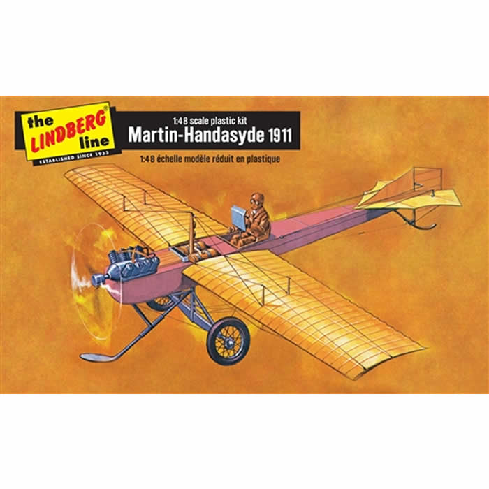 LINHL504 1911 Martin Handasyde 1/48 Scale Plastic Model Kit Lindberg (ONLINE ORDER ONLY)
