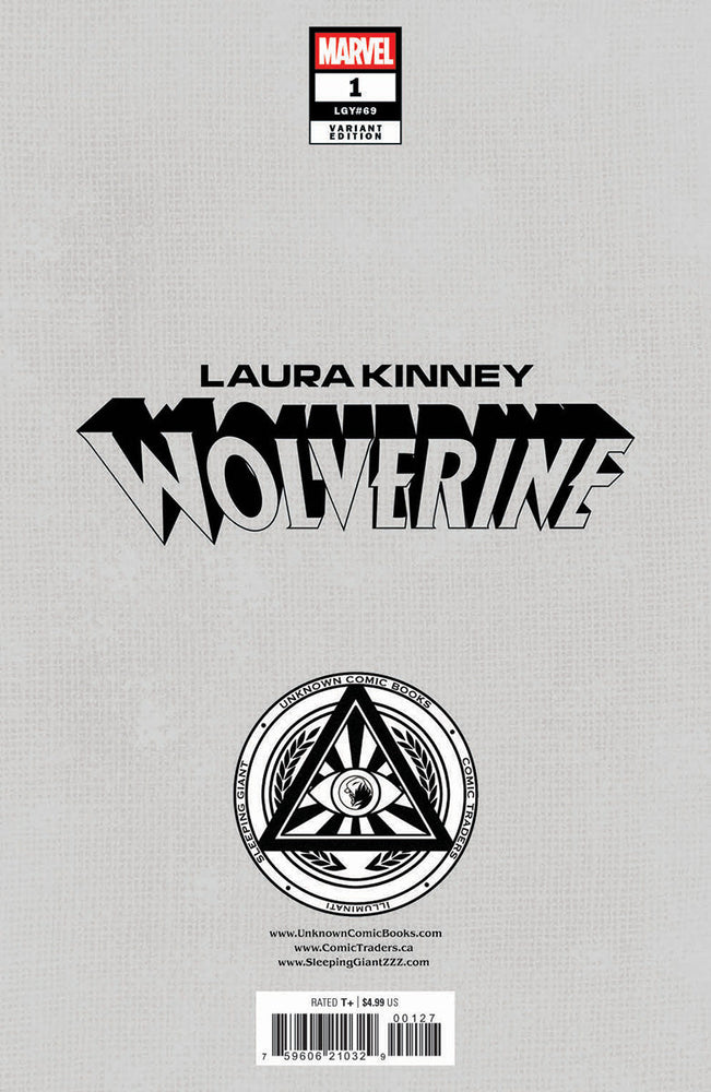 Laura Kinney: Wolverine #1 Unknown Comics Sabine Rich Exclusive Virgin Var (12/11/2024) (Online Order Only)